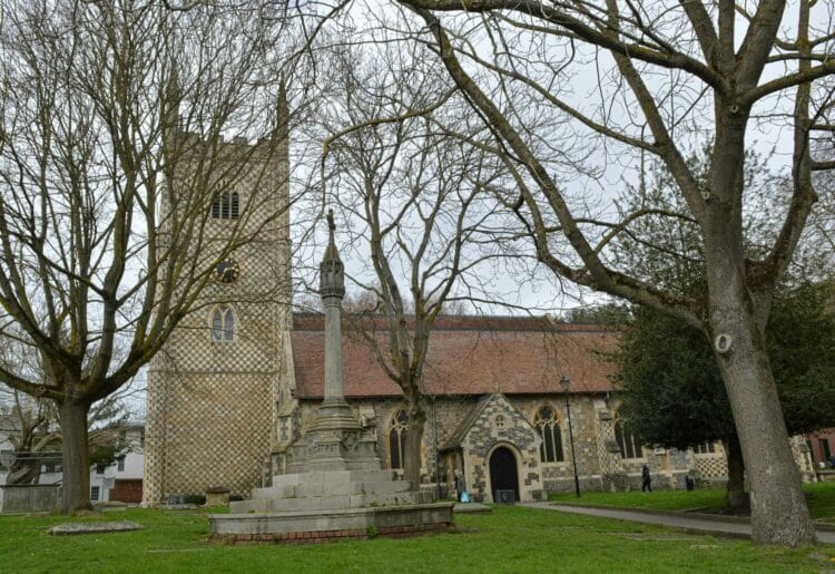 The church at Reading Minster Picture: Steve Smyth