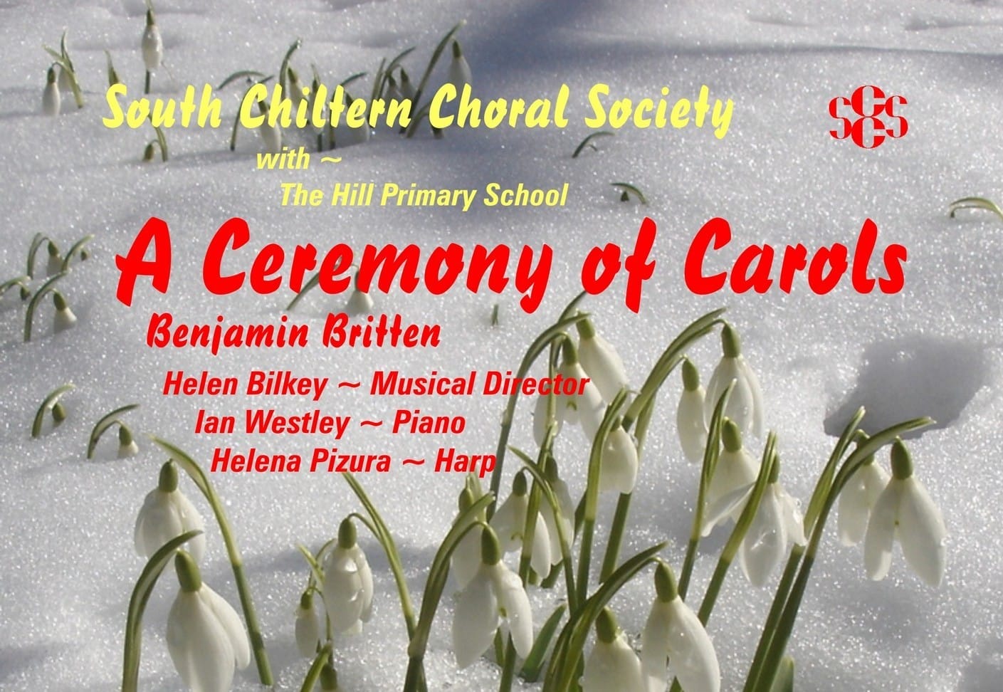 South Chiltern Choral Society Plans Christmas Carol Concert Reading