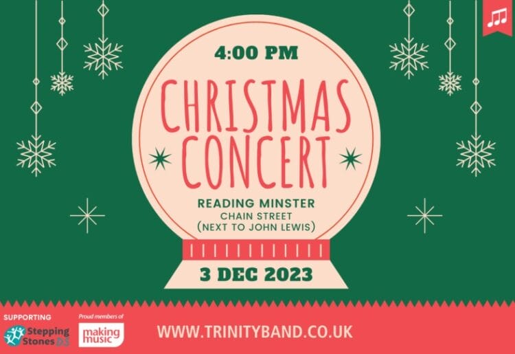 Trinity Concert Band is planning a Christmas concert