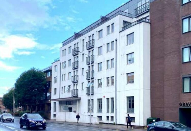 The building on Queens Road in Reading which will have cladding replaced Picture: Ashton Architecture ltd
