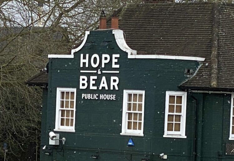 The Hope and Bear pub