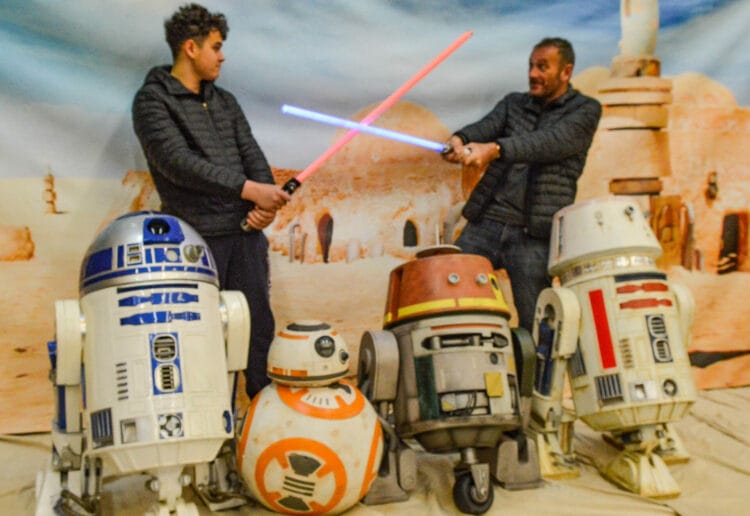 Flashback: A Star Wars scene set up at the last Reading Comic Con. The event returns at a new location - Loddon Valley Leisure Centre - this Saturday Picture: Steve Smyth