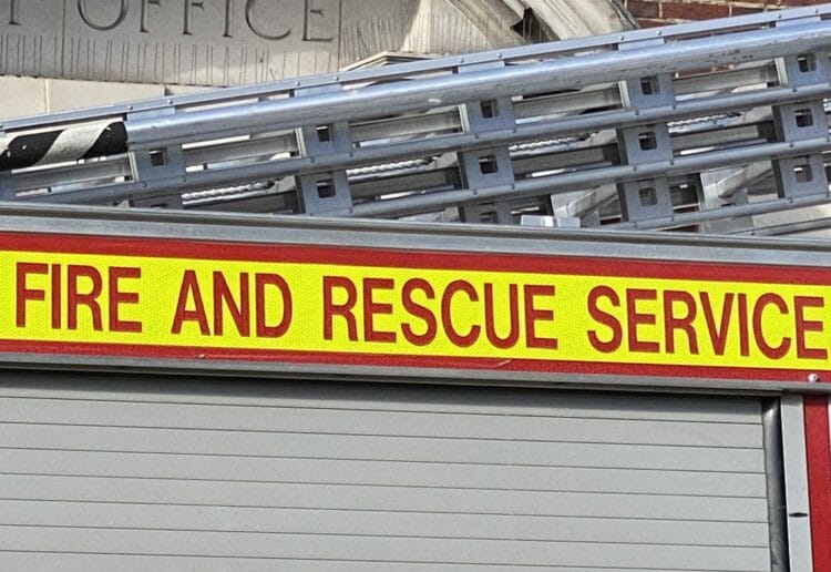 Fire crews were called to Wokingham on Monday morning Picture: Phil Creighton