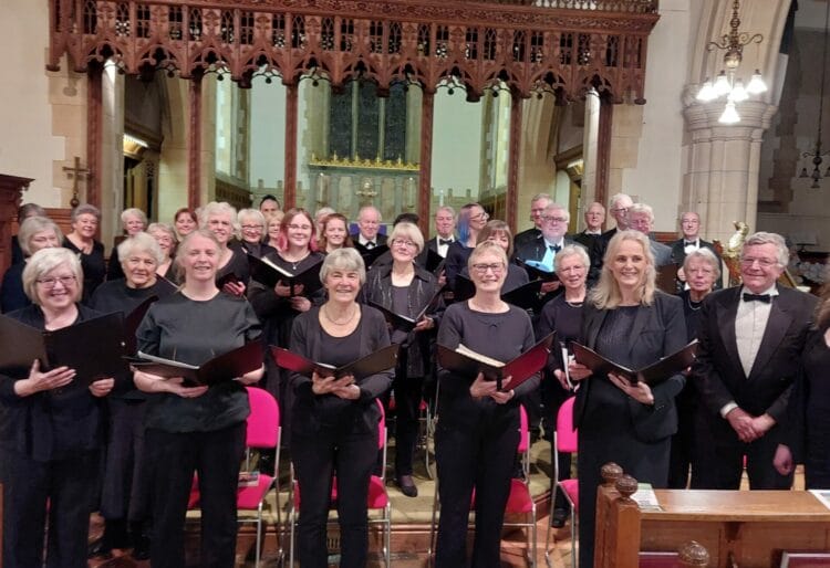 The Twyford Singers at their Palm Sunday concert