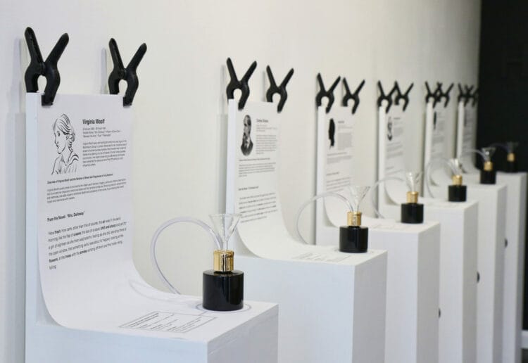 Humos Natural Perfumer Caversham currently hosting an exhibition called Fragrant Words: The Art of Scent in English Literature Picture: Dijana Capan/DVision Images