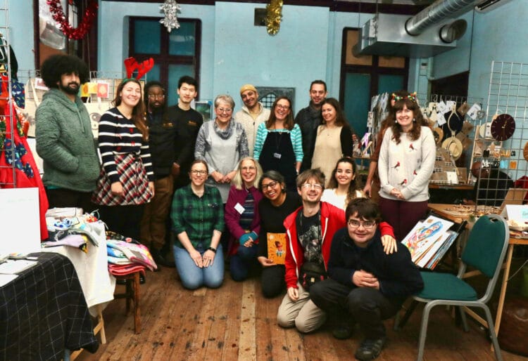 Artists and creators from Berkshire brought the seasonal spirit to the Christmas Art Market at The Rising Sun Arts Centre on Sunday, December 3. Picture: Dijana Capan/DVision Images