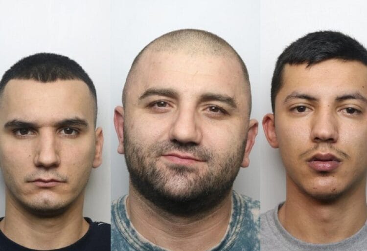 Three men have been jailed for more than 40 years following a double kidnapping in Reading.
