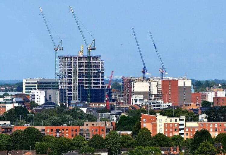 Reading's skyline Picture: Reading Borough COuncil