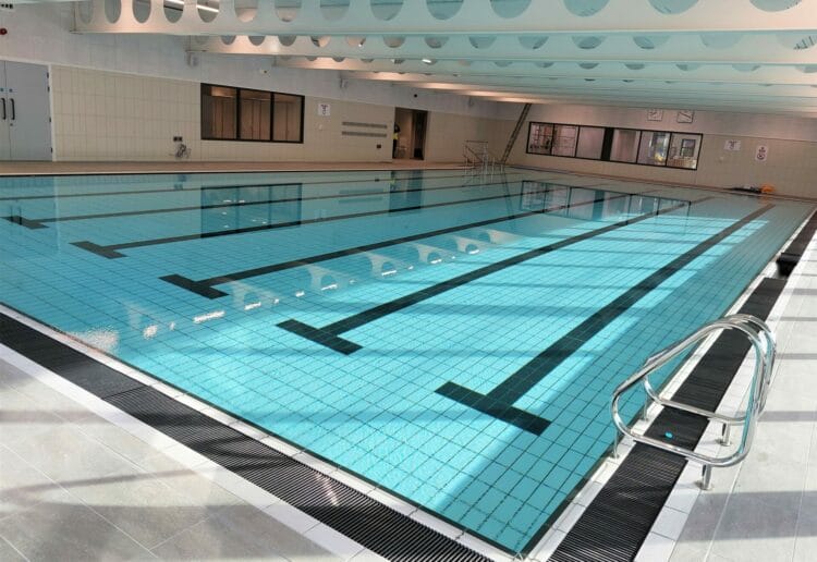 The new swimming pool at Palmer Park Picture: Reading Borough Council