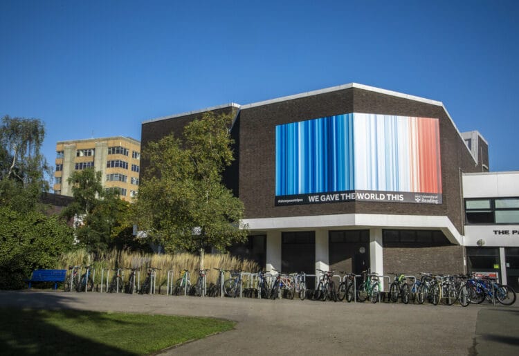 The University of Reading has seen a number of community events on campus this Christmas to help resident's festive plans go with a bang. Picture: The University of Reading