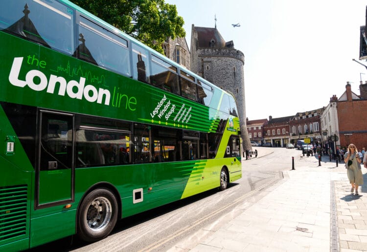 The London Line is the new name for the Green Line 702 service from Reading to London Picture: Philip J.A Benton/Reading Buses