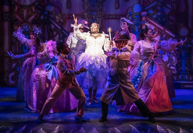 Playing the Fairy Godmother in this year's Yvonne Arnaud Theatre pantomime, Cinderella, is Claudia Kariuki