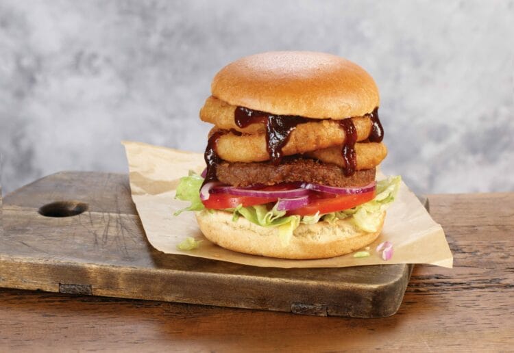 Beyond BBQ stack meal is the Veganuary burger being served at Wetherspoons pubs this Janaury