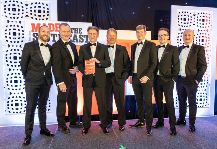 The team from Tower Cold Chain at the South East Business Awards