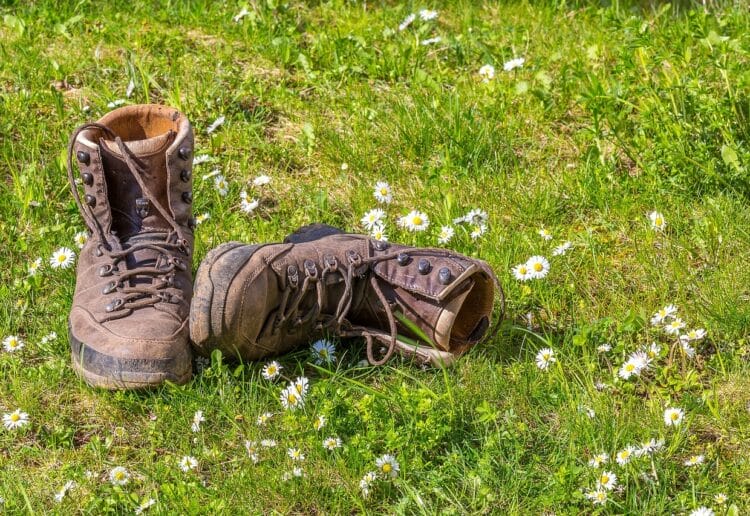 Walking boots are recommended for a winter hike to discover the Coley Branch Line Picture: Th G from Pixabay