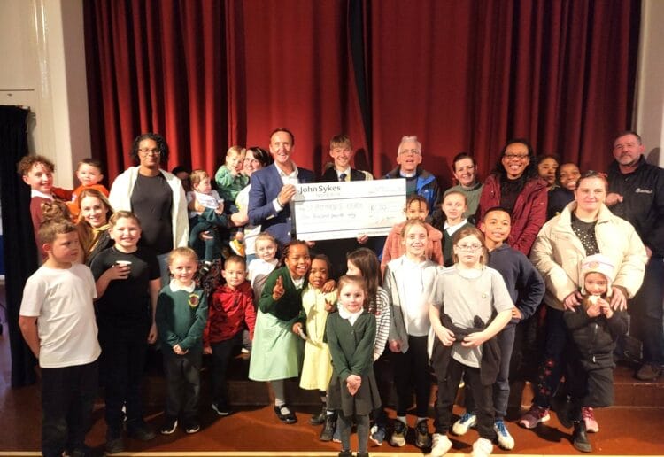 The John Sykes Foundation has given a grant to St Matthew's Church in Southcote to help it run its warm space