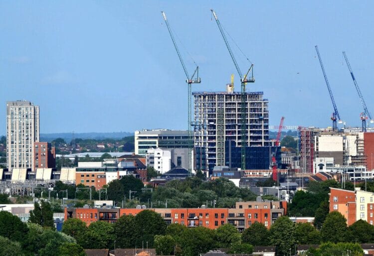 Reading's skyline Picture: Reading Borough COuncil
