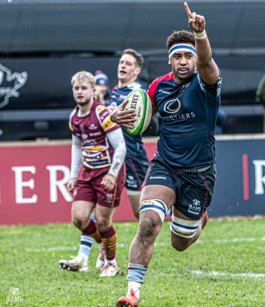 Hoyt scores in a man of the match performance for Rams Pictures: Paul Clark