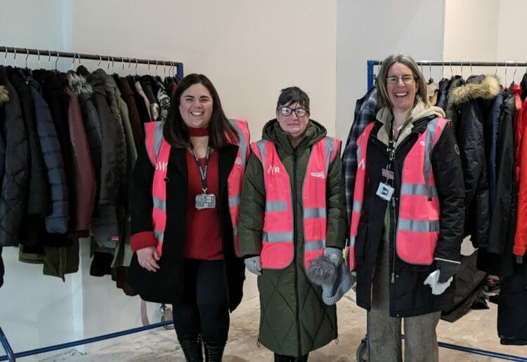 Reading Basingstoke Community Rail Partnership has announced that it was able to provide more than 900 items of clothing, including hats, fleeces, coats, and scarves. Picture: Jake Clothier
