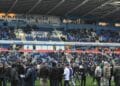 Reading FC - Pitch invasion, match abandoned