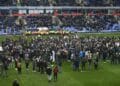 Reading FC - Pitch invasion, match abandoned