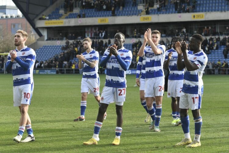 Oxford United v Reading Pictures: Steve Smyth, Luke Adams