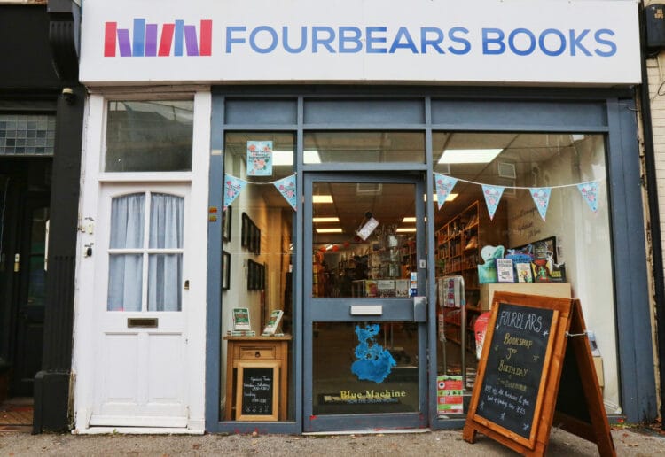 Fourbears Books in Caversham Picture: Dijana Capan/DVision Images