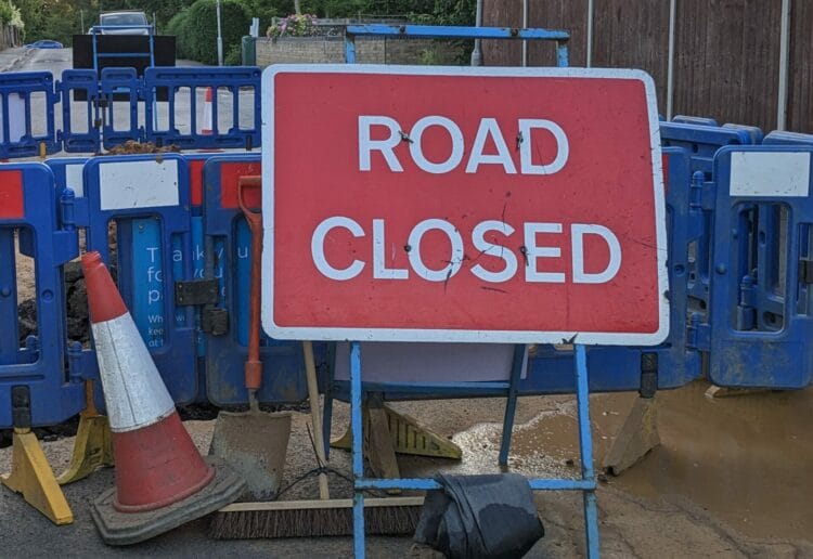 From Friday, February 9, the M3 London-bound carriageway will be closed between junctions 3 and 4a