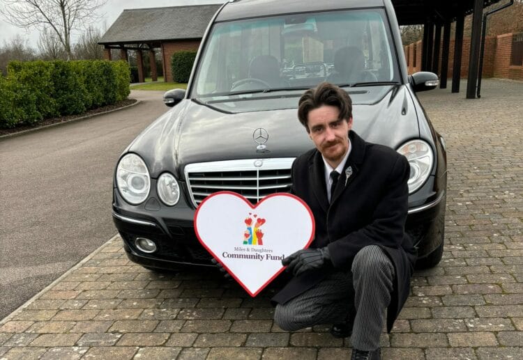 Funeral Director Daniel Flitcroft from Miles & Daughters Funeral Directors.