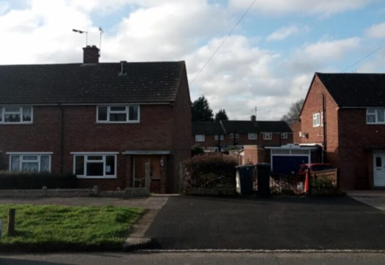 The council house in Circuit Lane, Southcote, which has had improvement approved. Picture: Reading Borough Council