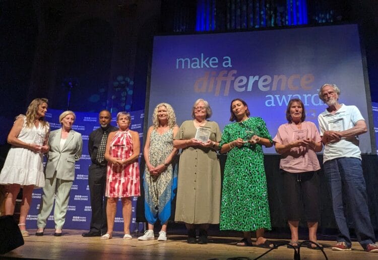 BBC Berkshire Make A Difference Award Winners 2024 at the awards ceremony in Reading on Friday, September 15.