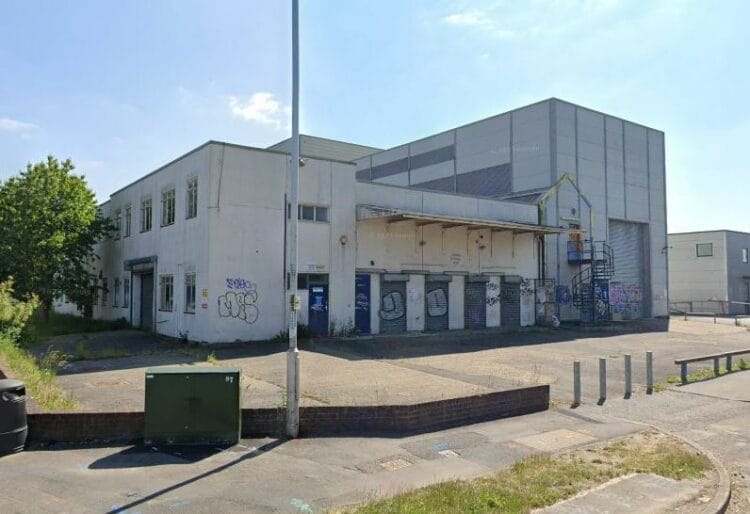 The former Reading Evening Post offices.`