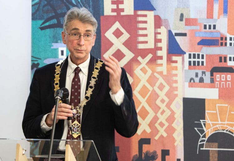 Mayor Cllr Tony Page won a Special Recognition award given by the Pride of Reading judges in tribute to his 50 years of public service