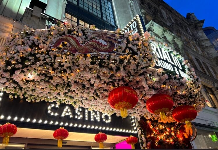 Grosvenor Casinos is giving away a free drink on the house this weekend to anyone born in the Year of the Dragon
