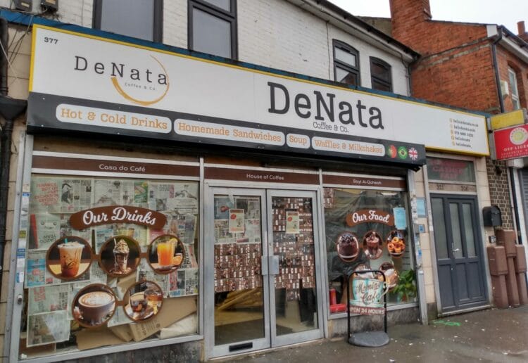 The DeNata Coffee & Co, gearing up to open at 377 Oxford Road, Reading Picture: Local Democracy Reporting Service