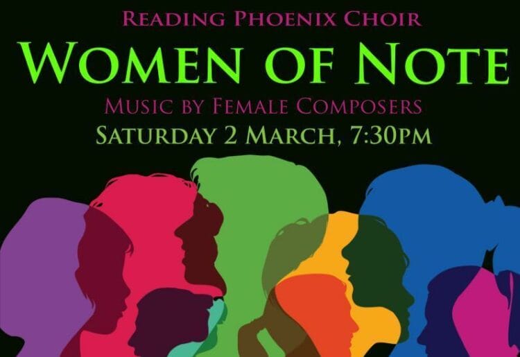 Reading Phoenix Choir will mark International Women's Day with a concert featuring works by female composers