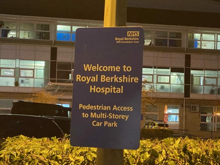 The multi-storey car park at the Royal Berkshire Hospital Picture: Phil Creighton