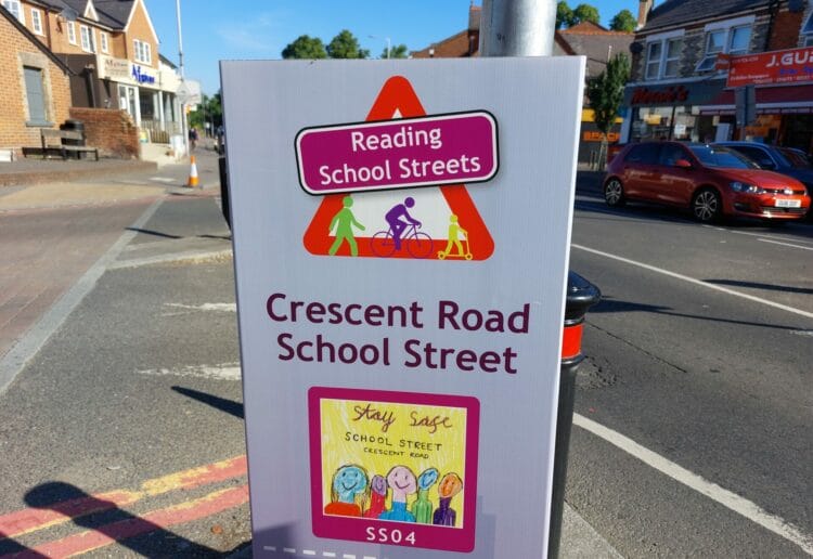 A new School Street has been proposed for Great Knollys Street in Reading
