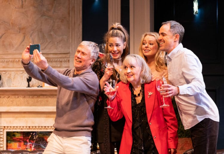 The cast of Closure, a new thriller that received its world premiere at Theatre Royal Windsor Picture: Jack Merriman