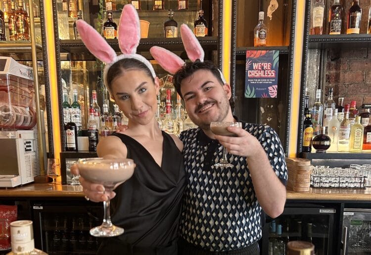 Revolucion de Cuba is requesting donations of Easter Eggs, and will give a free cocktail as a thank you