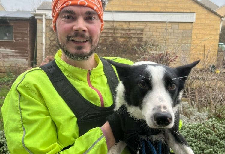 James Wood, 35, is preparing to run not one but two full marathons in the space of a fortnight