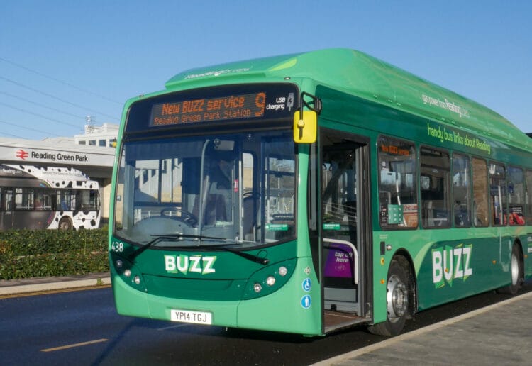 The new Buzz 9 buses Picture: Reading Buses