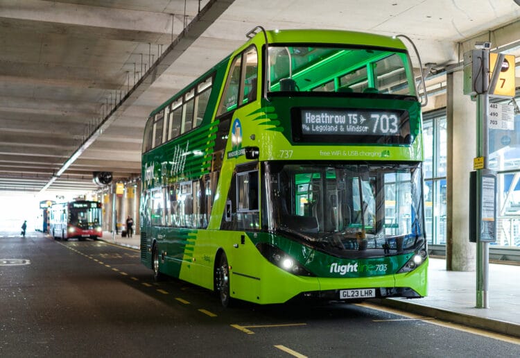 Bus links to London from Reading are set to see a boost to the frequency of services, Reading Buses has announced. Picture: Philip J.A Benton via Reading Buses