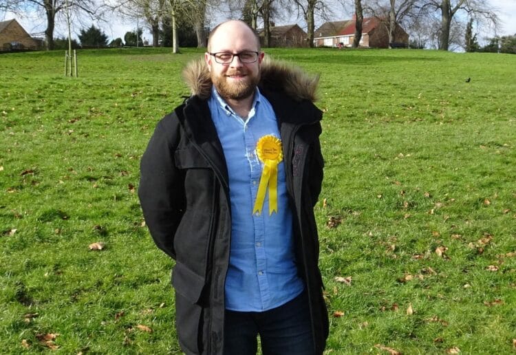 Liberal Democrat Reading group leader Cllr James Moore