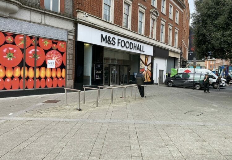 Parts of Friar Street were cordoned off so police could investigate an assault they are treating as GBH Picture: Phil Creighton