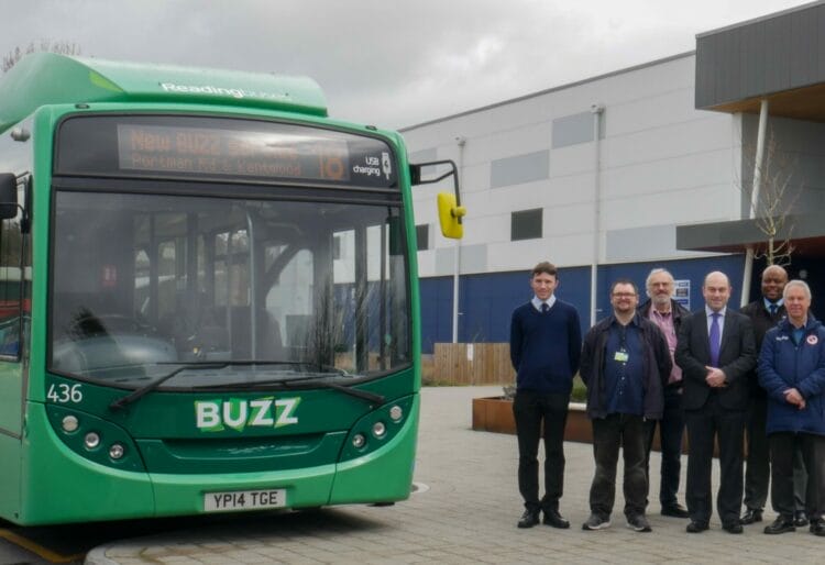 The transport company has announced that the new Buzz 18 route is set to create a link between Tilehurst, Kentwood, and Portman Road with central Reading. Picture: Reading Buses