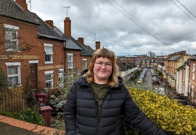 Local campaigner Kate Nikulina is standing at the Katesgrove Ward council election in May