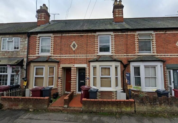 A terraced home in Kings Road, Caversham, which will be converted from flats into a single home. Picture: Google Maps/Local democracy reporting service