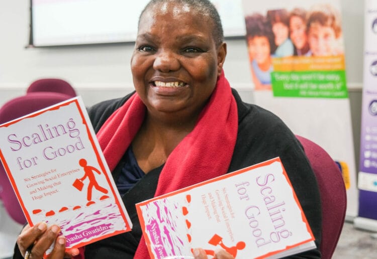 Nyasha Gwatidzo's book, Scaling for Good, gives six strategies for successful social enterprise. Picture: Phil Cannings