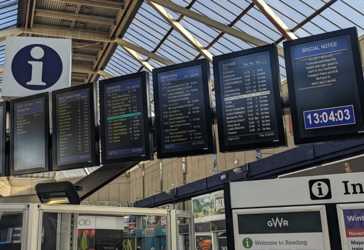 GREAT Western Railway has warned of cancellations after a line closure between Reading and Paddington Station. Picture: Jake Clothier